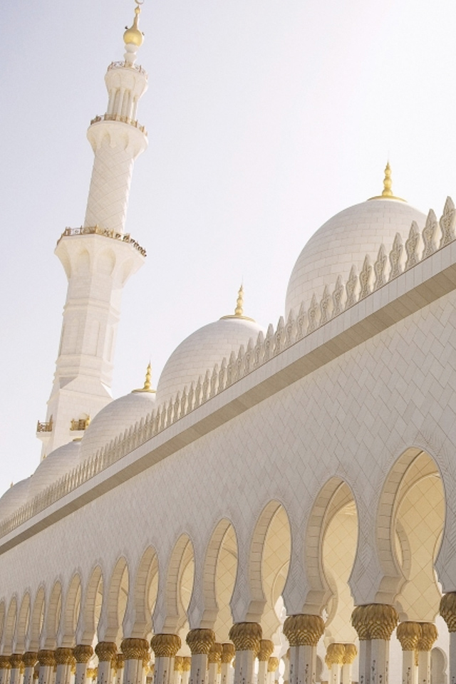 Abu Dhabi Wallpaper - Sheikh Zayed Mosque - HD Wallpaper 