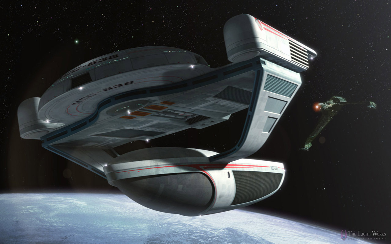 Star Trek Uss Grissom Ncc - Oberth Class Uss Grissom - HD Wallpaper 