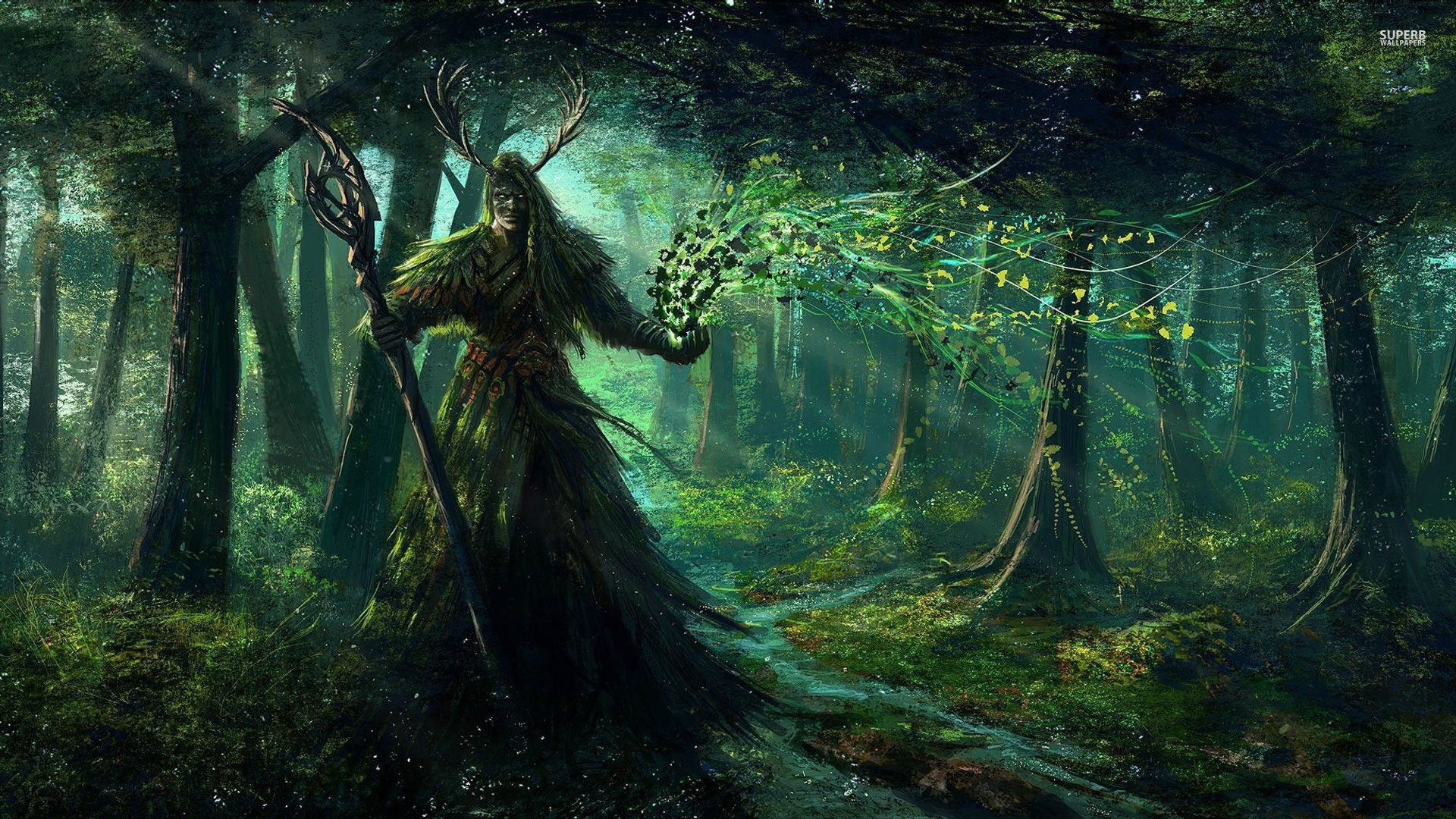Druid Wallpaper Hd - HD Wallpaper 