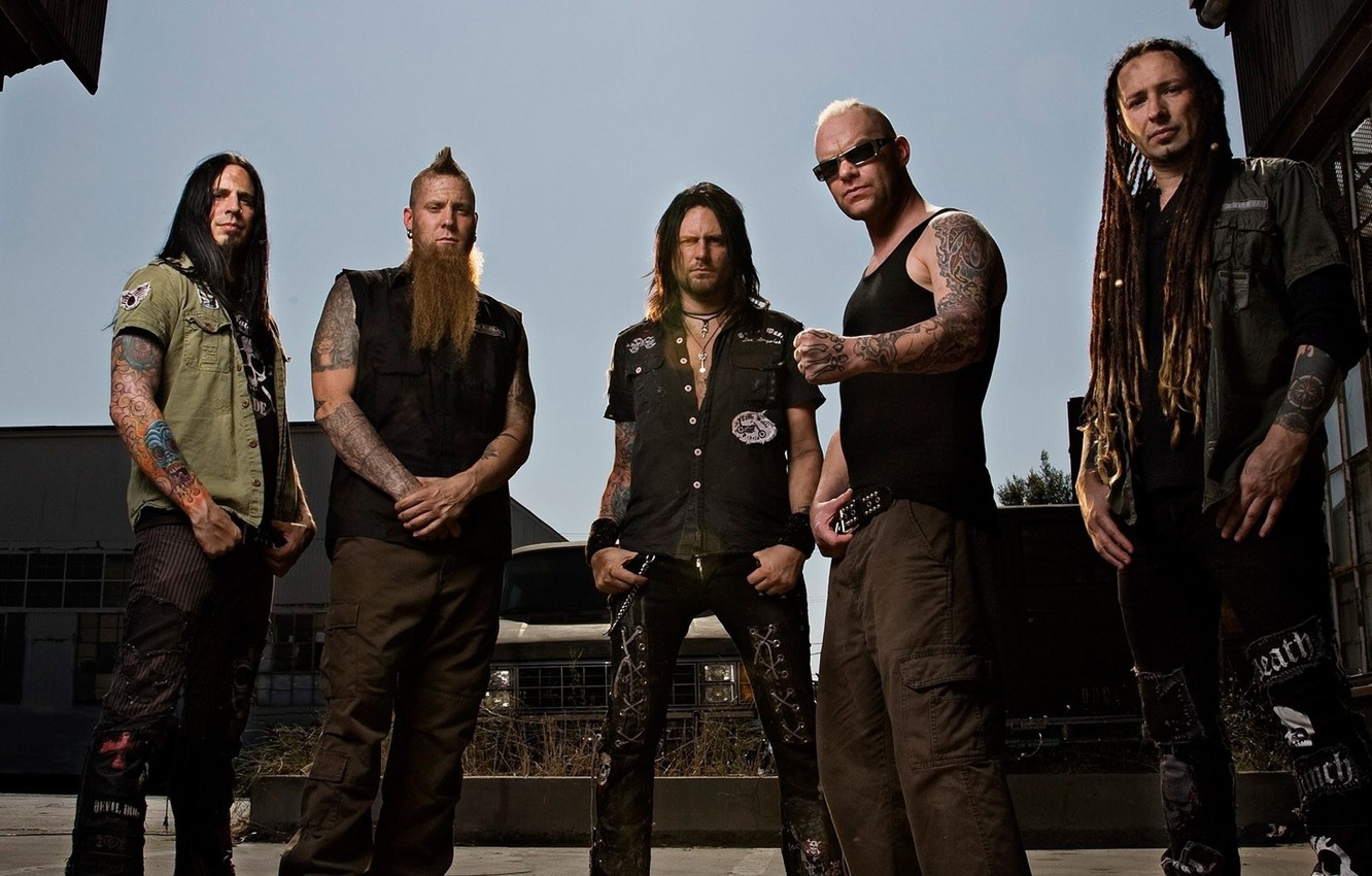 Photo Wallpaper Metal, Metal, Five Finger Death Punch, - Five Fingers Rock Band - HD Wallpaper 