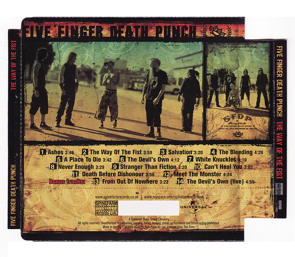 5fdp - Five Finger Death Punch The Way - HD Wallpaper 