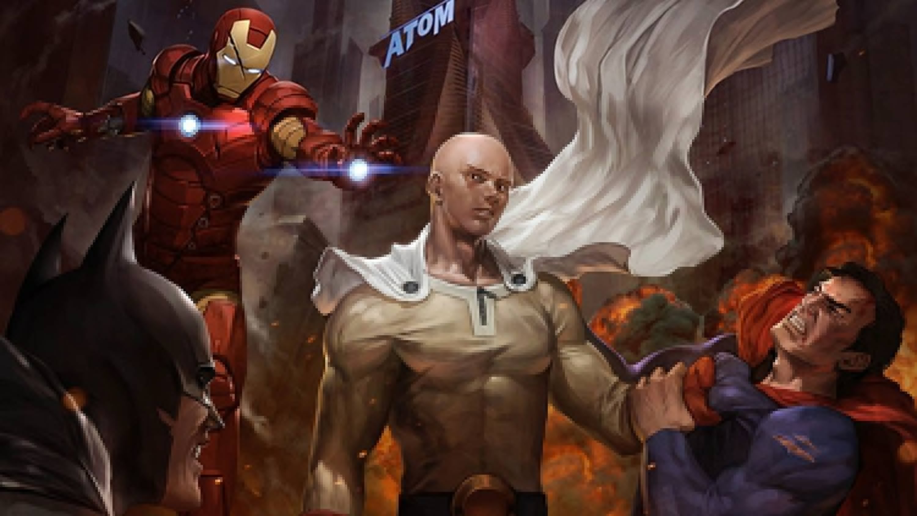 Almighty Saitama - HD Wallpaper 