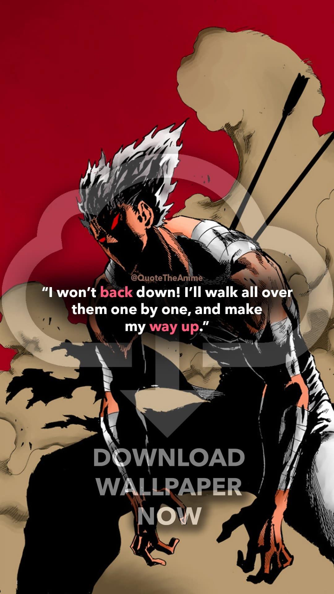 Quotes One Punch Man - HD Wallpaper 