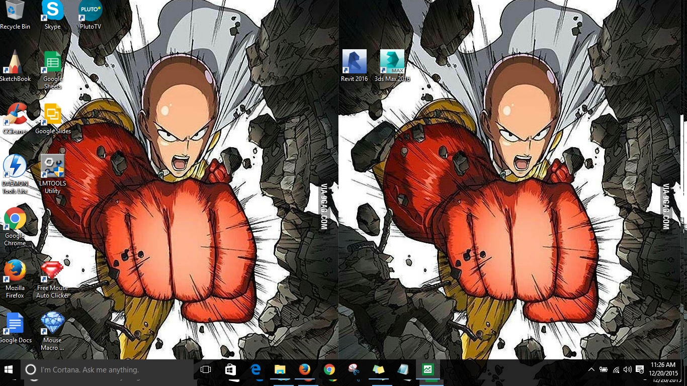 One Punch Man Wallpaper For Cracked Screen - HD Wallpaper 