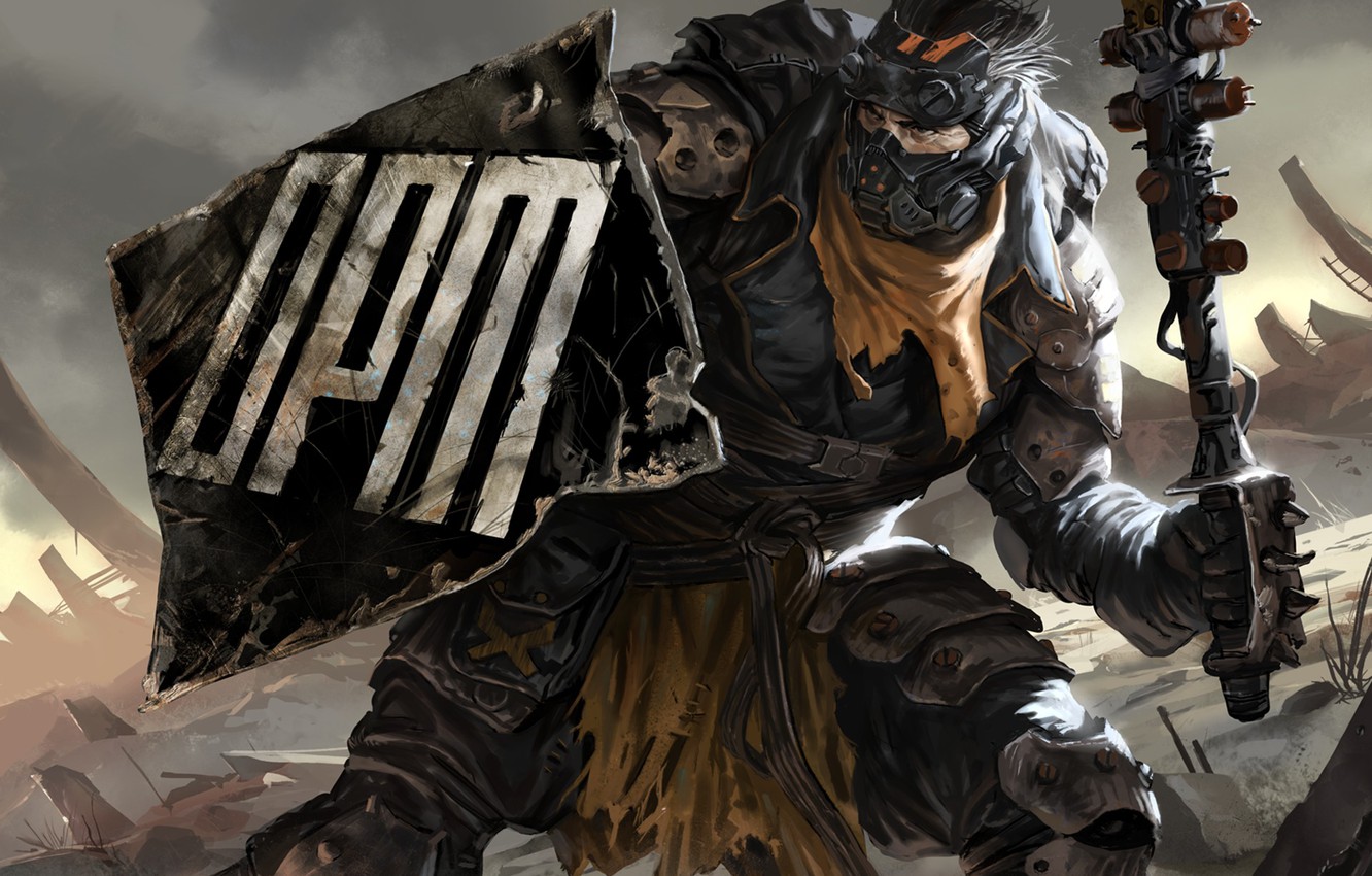 fantasy warrior with shield fantasy warrior with shield