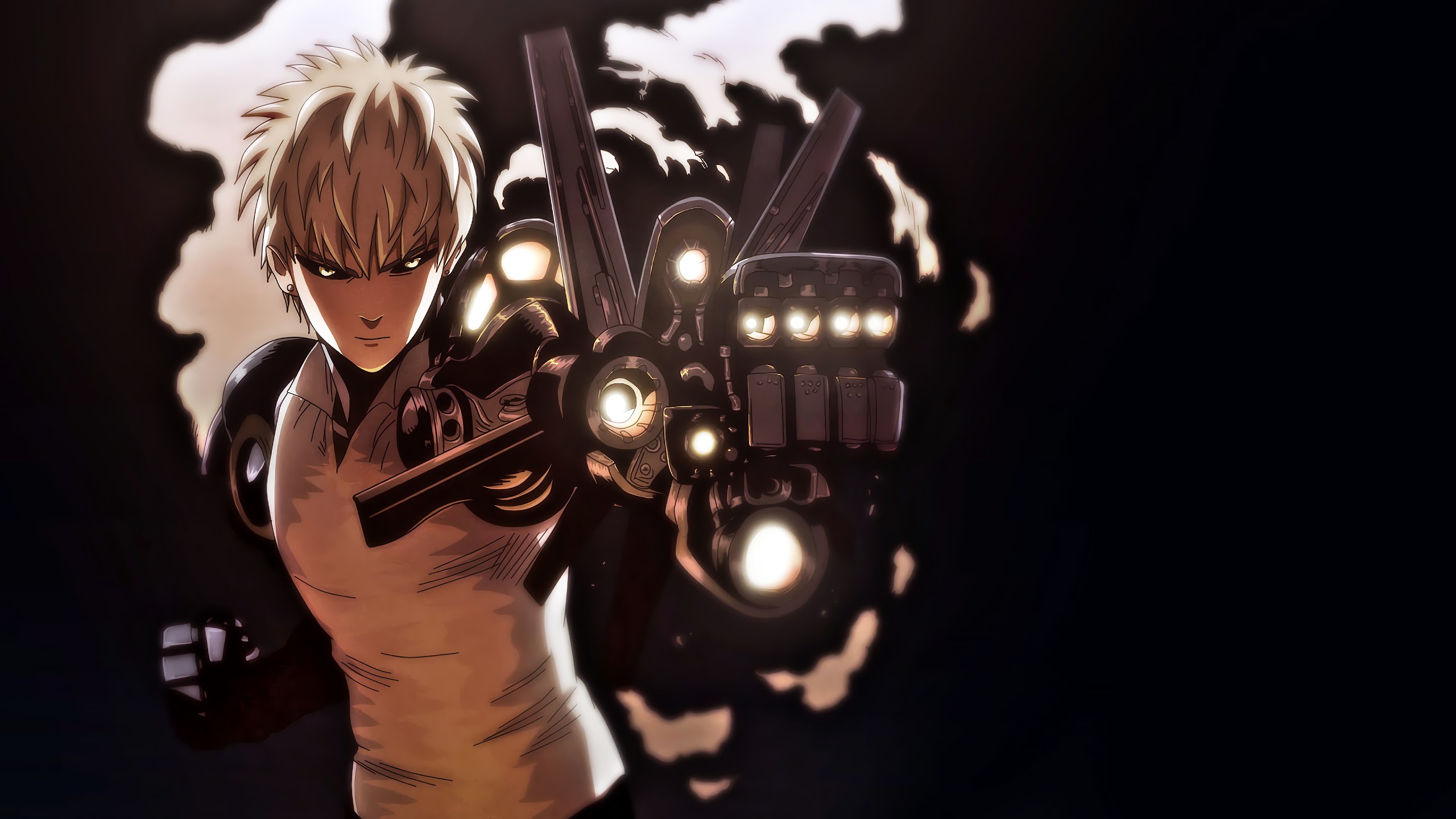 Genos, One Punch Man, 4k, - Genos Wallpaper Ultra Hd - HD Wallpaper 