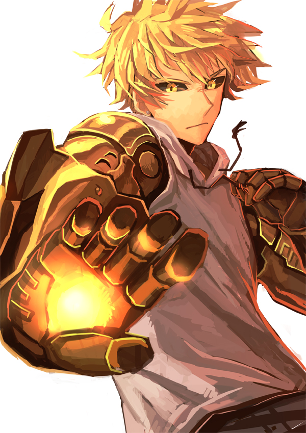 Gambar Genos One Punch Man - HD Wallpaper 