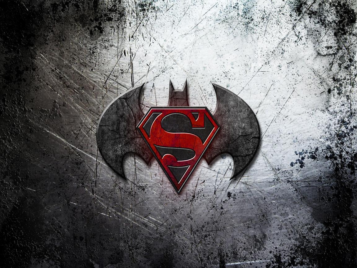 Full Hd Batman Vs Superman Logo Wallpaper Background - Batman Vs Superman Background - HD Wallpaper 