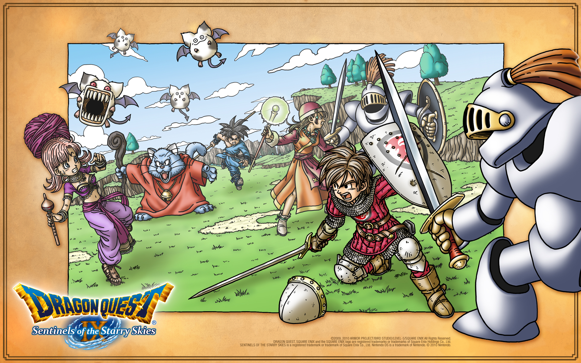 Dragon Quest Ix Sentinels - HD Wallpaper 