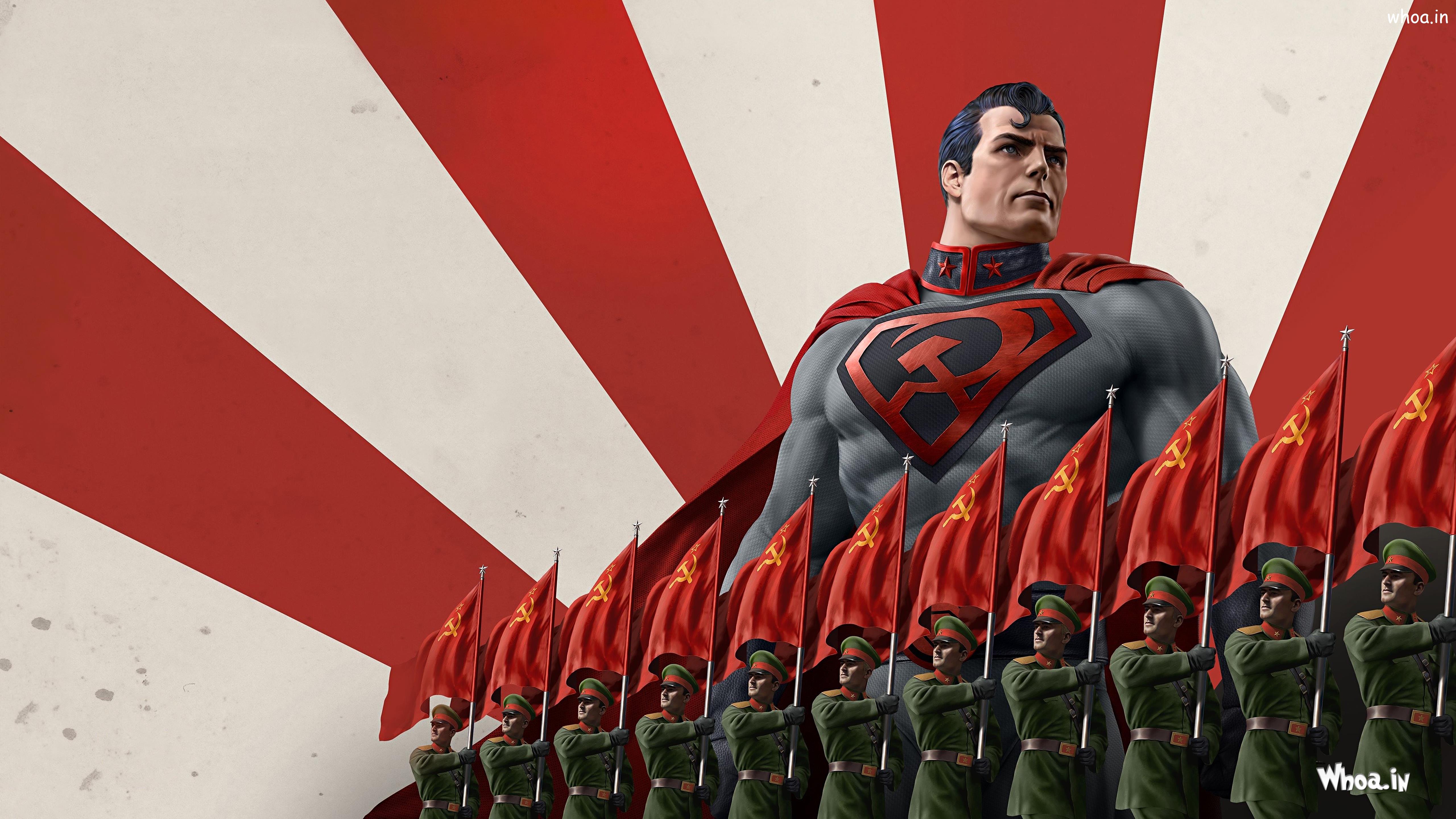 Superman Red Son Movie 2020 Hd Wallpaper Movie Poster - Phone Superman Red Son - HD Wallpaper 