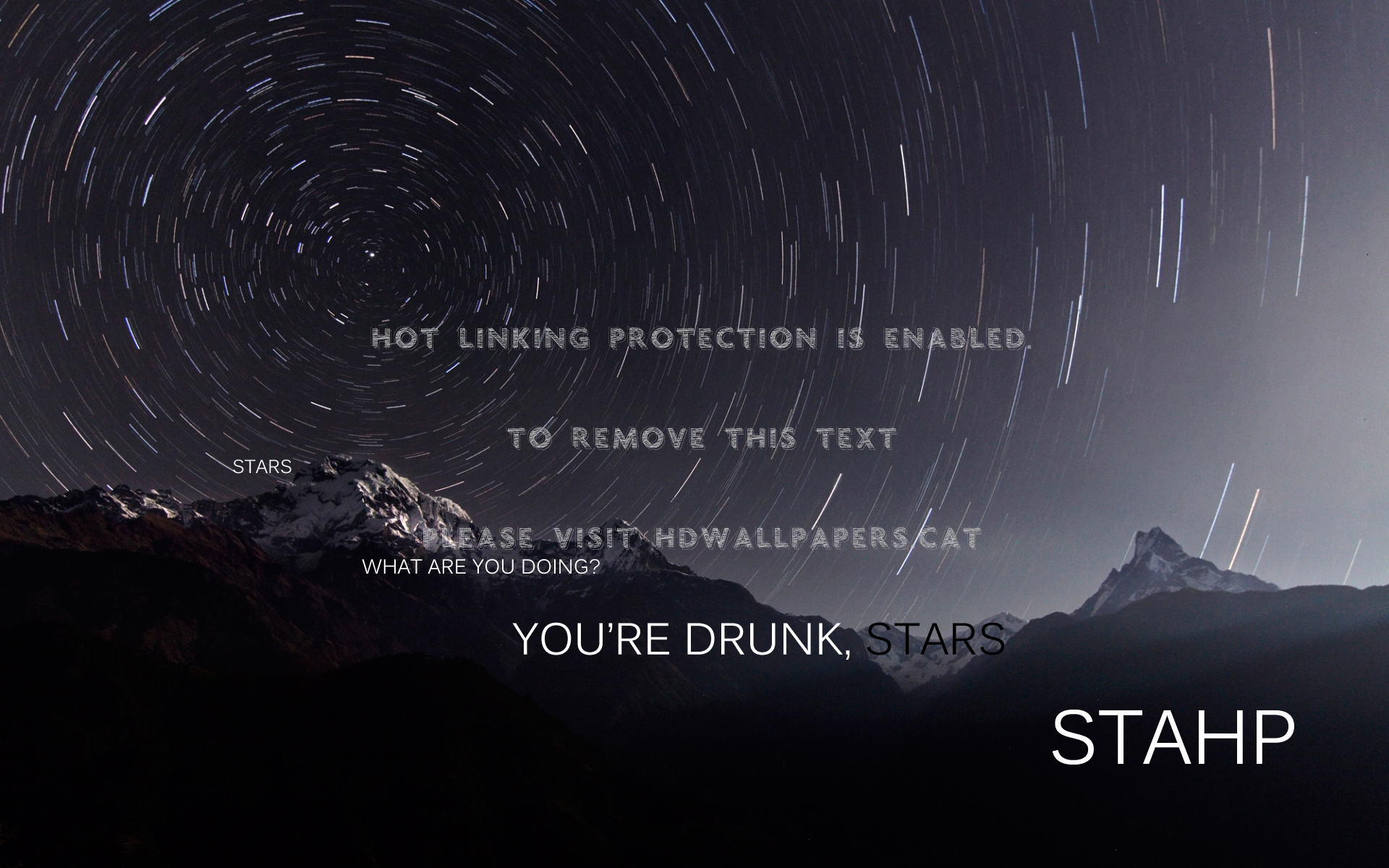 Drunk Nature Stars Cg Abstract - Summit - HD Wallpaper 