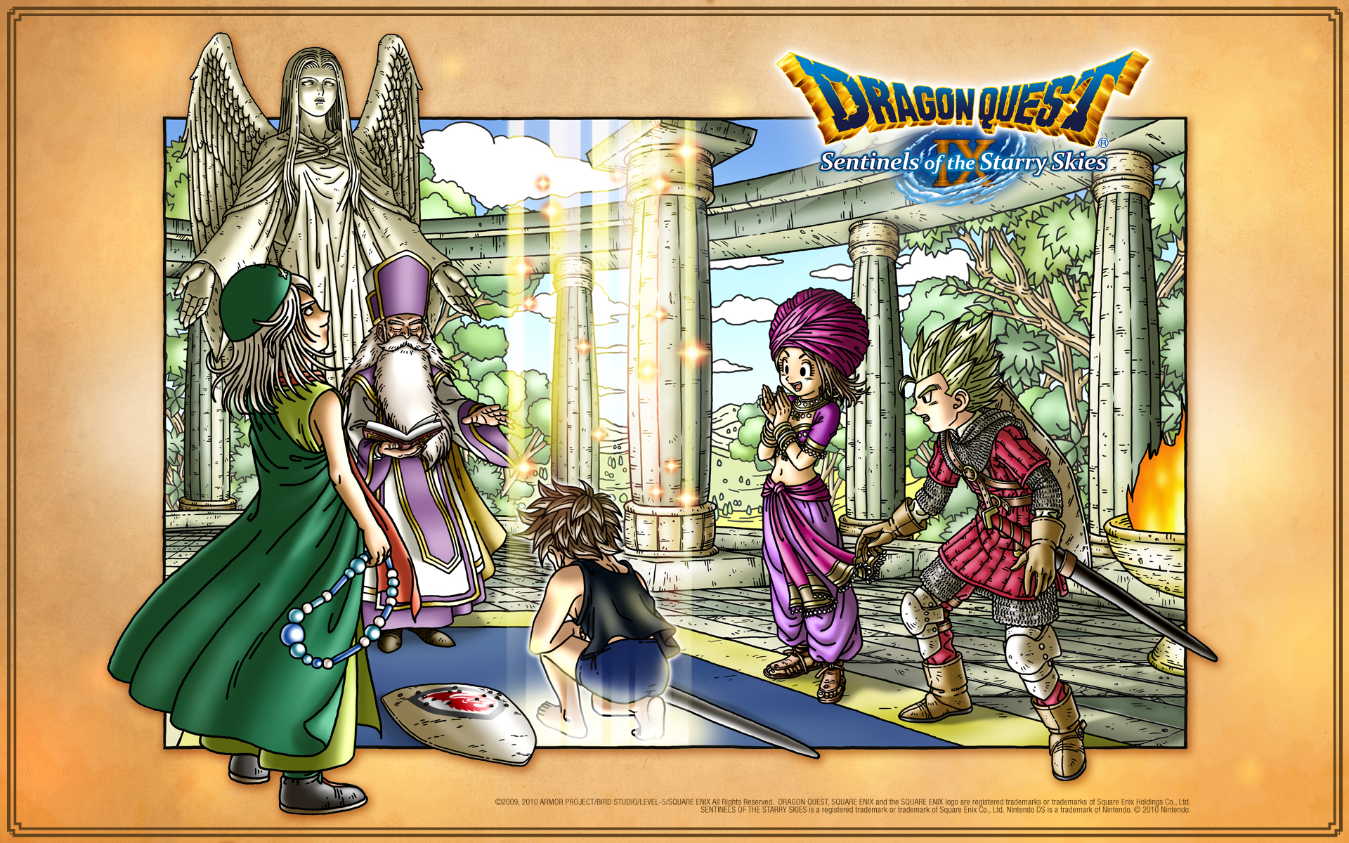 Dragon Quest Ix Sentinels - HD Wallpaper 