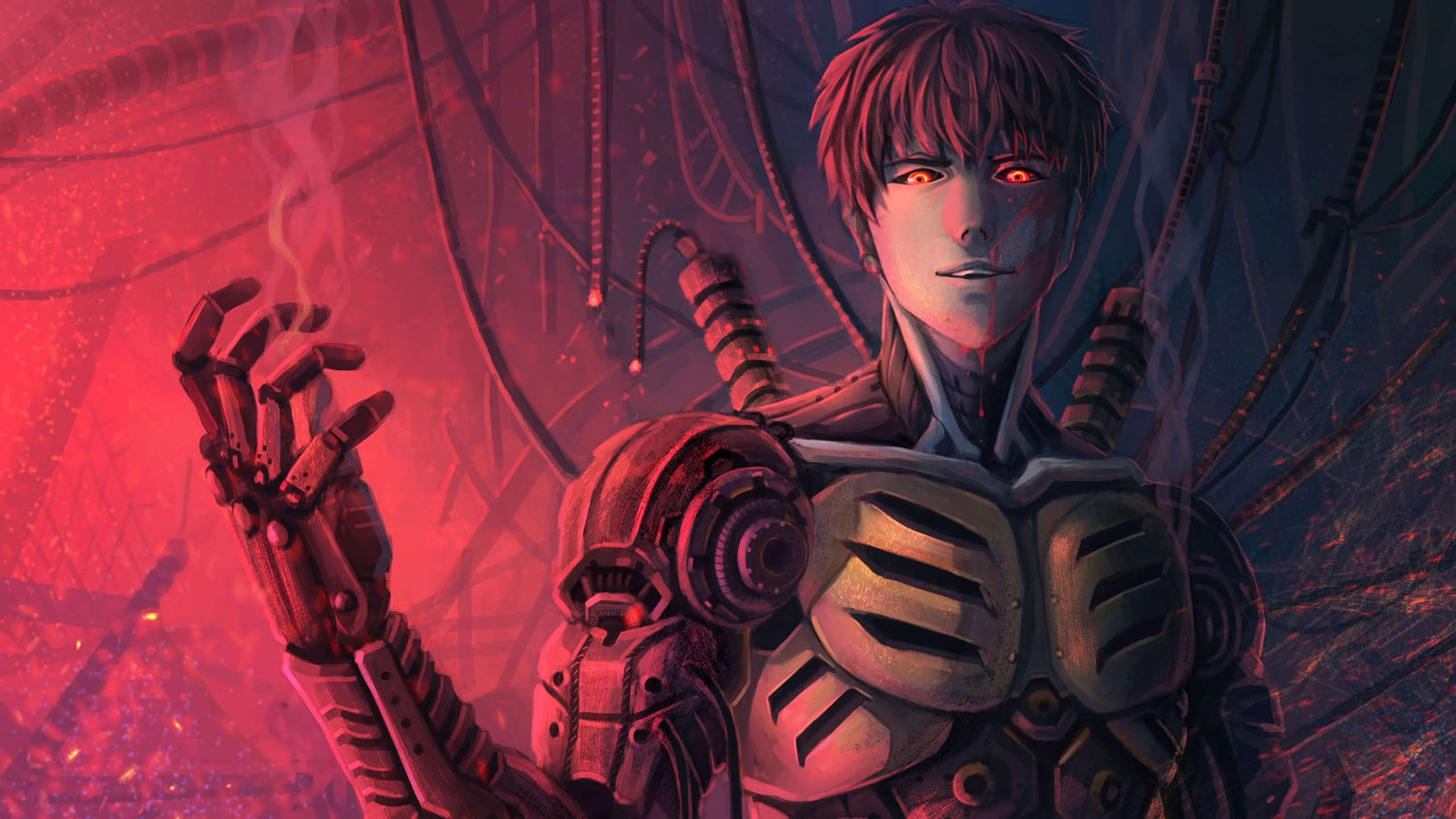 One Punch Man Desktop Wallpaper - HD Wallpaper 