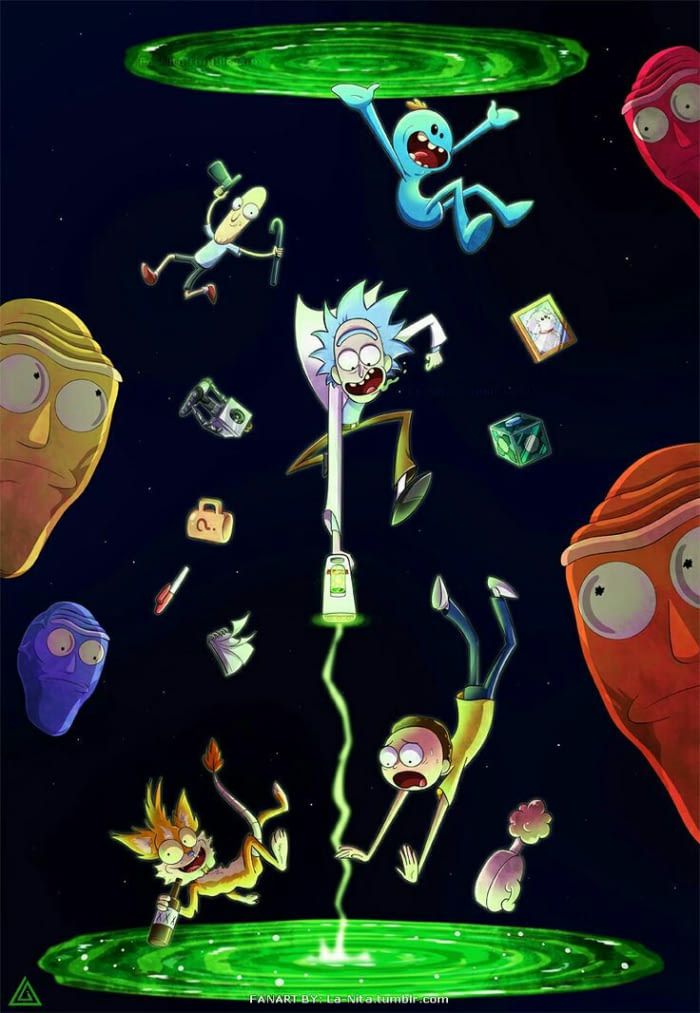 Rick And Morty Cool - HD Wallpaper 