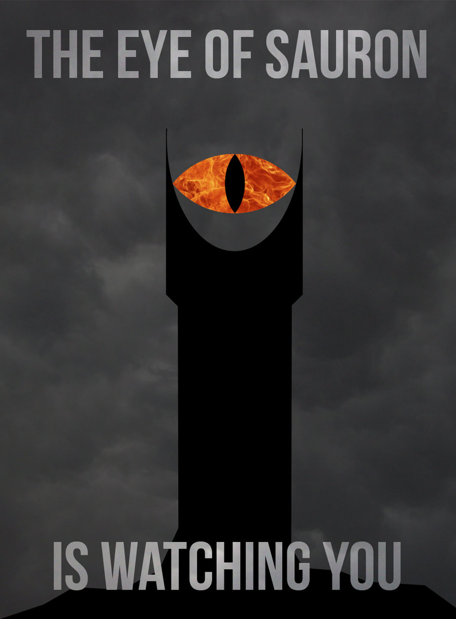 Eye Of Sauron Sees All - HD Wallpaper 