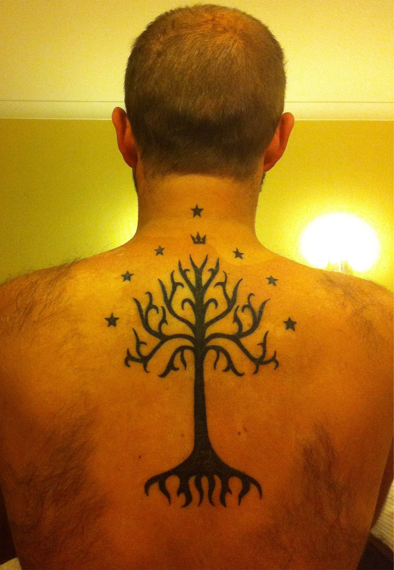 White Tree Of Gondor Tattoo - HD Wallpaper 