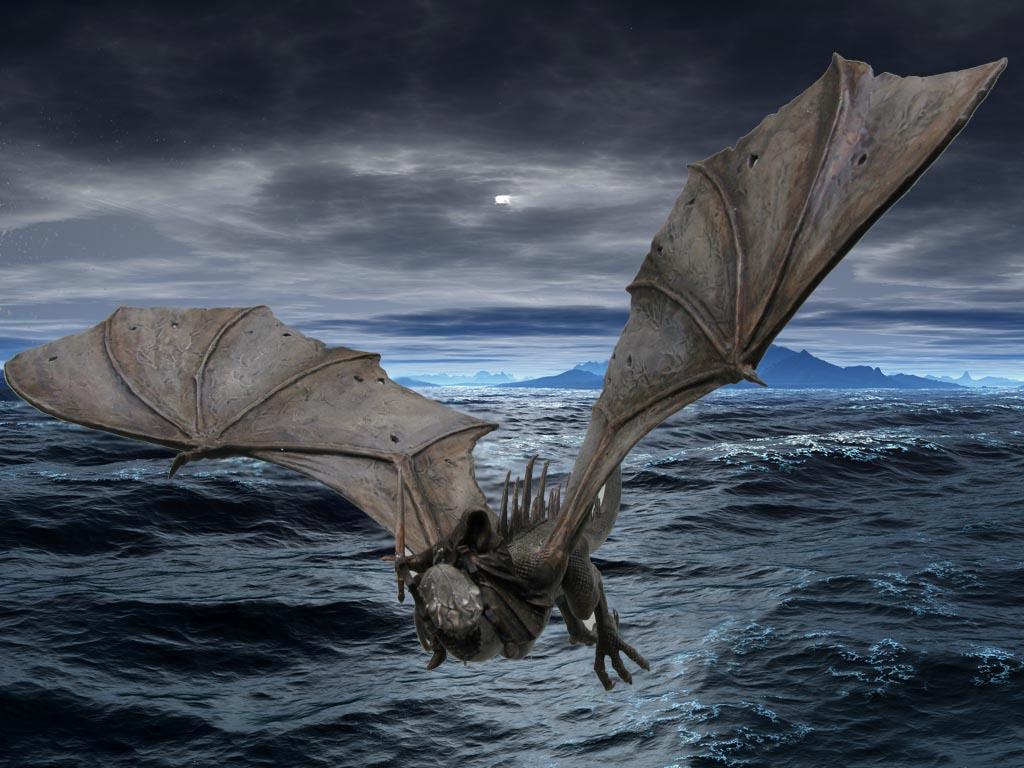 Lord Of The Rings Nazgul Dragon Wings - HD Wallpaper 
