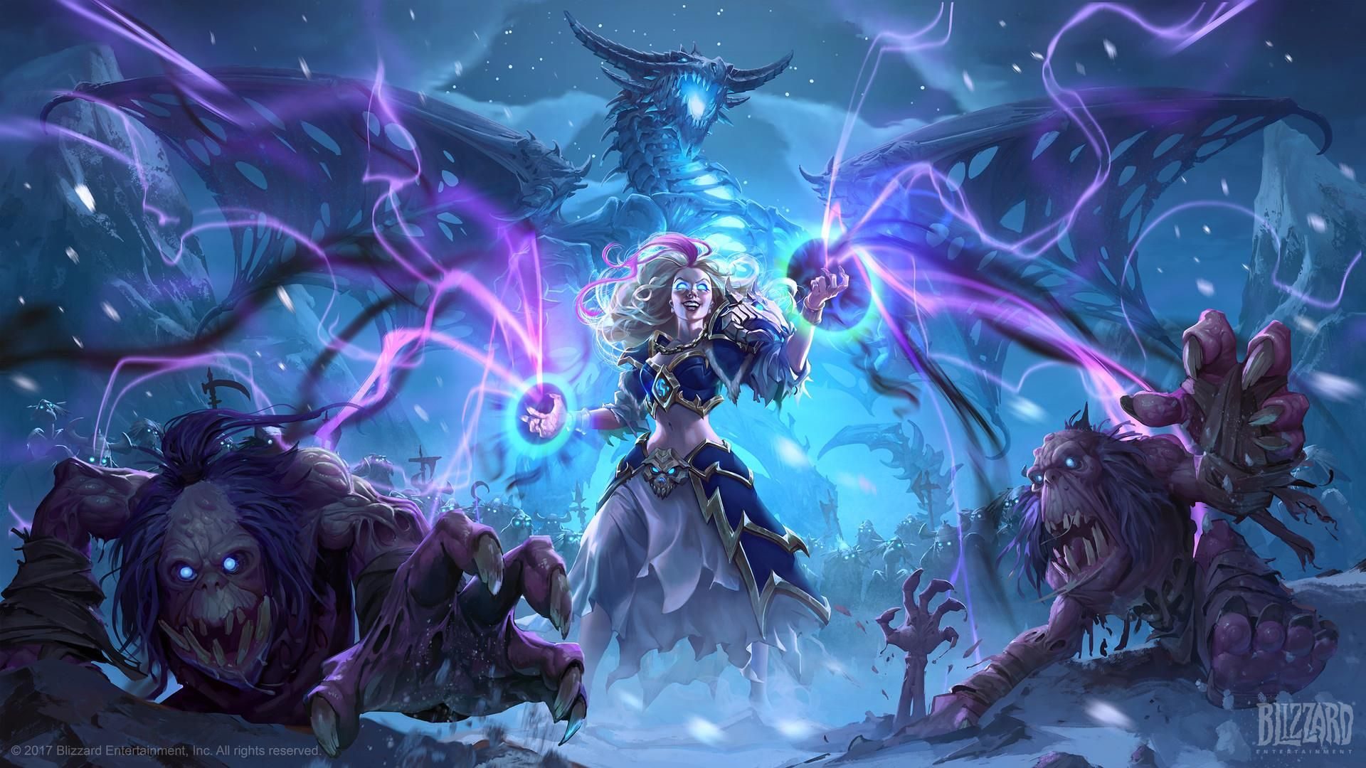 Hearthstone Knights Of The Frozen Throne - HD Wallpaper 