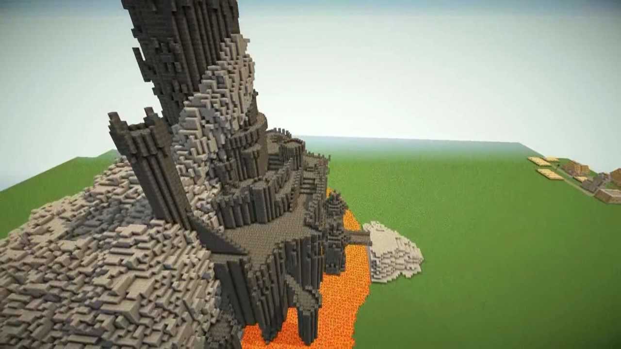 Barad Dur Minecraft - HD Wallpaper 