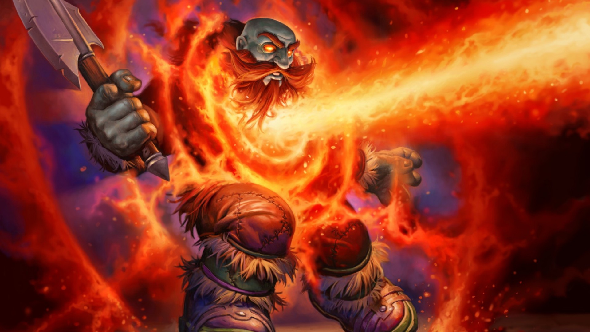 Preview Wallpaper World Of Warcraft, Hearthstone, Blackrock - Jump Start Burning Mtg - HD Wallpaper 