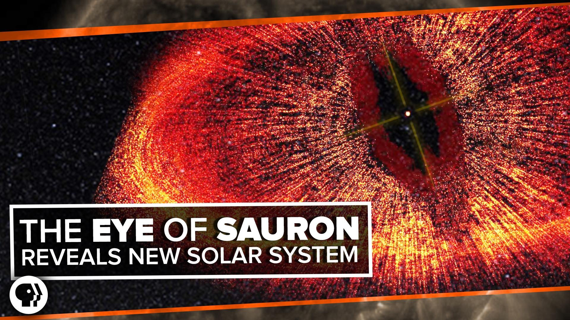 Eye Of Sauron In Space - HD Wallpaper 