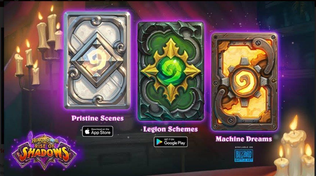 Rise Of Shadows Card Backs Pristine Scenes Legion Schemes - Rise Of Shadows Card Pack - HD Wallpaper 