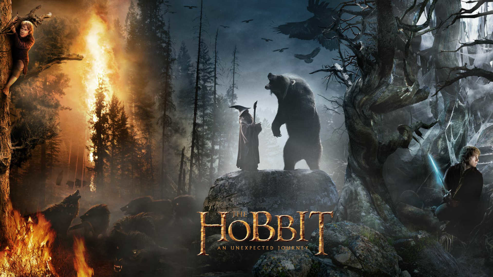 Movie The Hobbit An Unexpected Journey 284450 
 Data-src - Hobbit: An Unexpected Journey (2012) - HD Wallpaper 