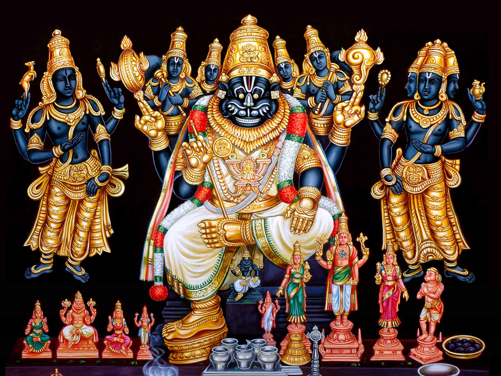 Namakkal Narasimhar - HD Wallpaper 