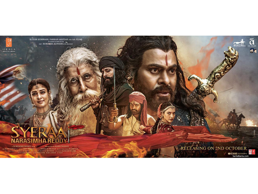 Sye Raa Narasimha Reddy Wallpaper - Movie Sye Raa Narasimha Reddy - HD Wallpaper 
