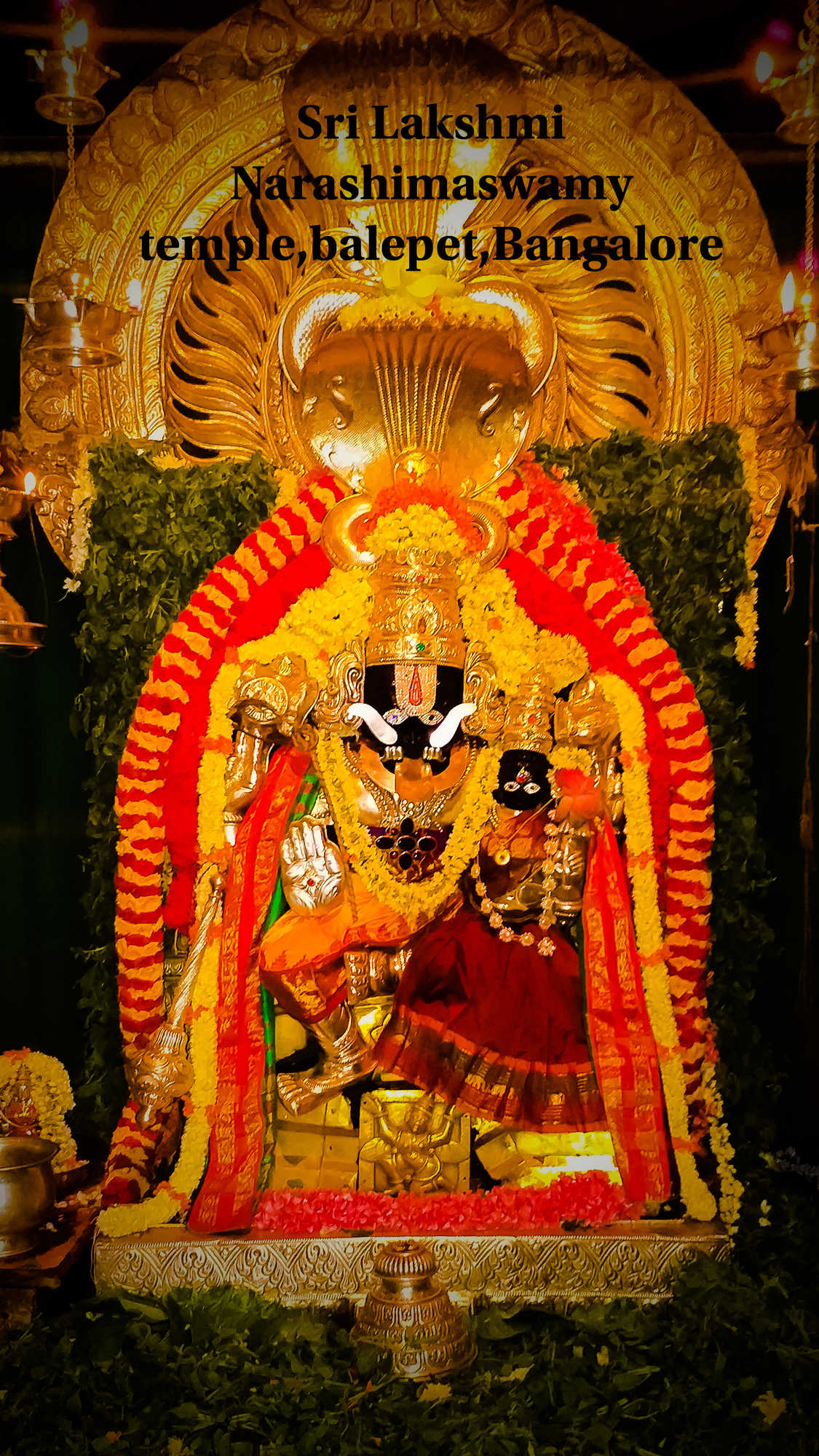 Sri Lakshmi Narasimha Swamy Temple - HD Wallpaper 