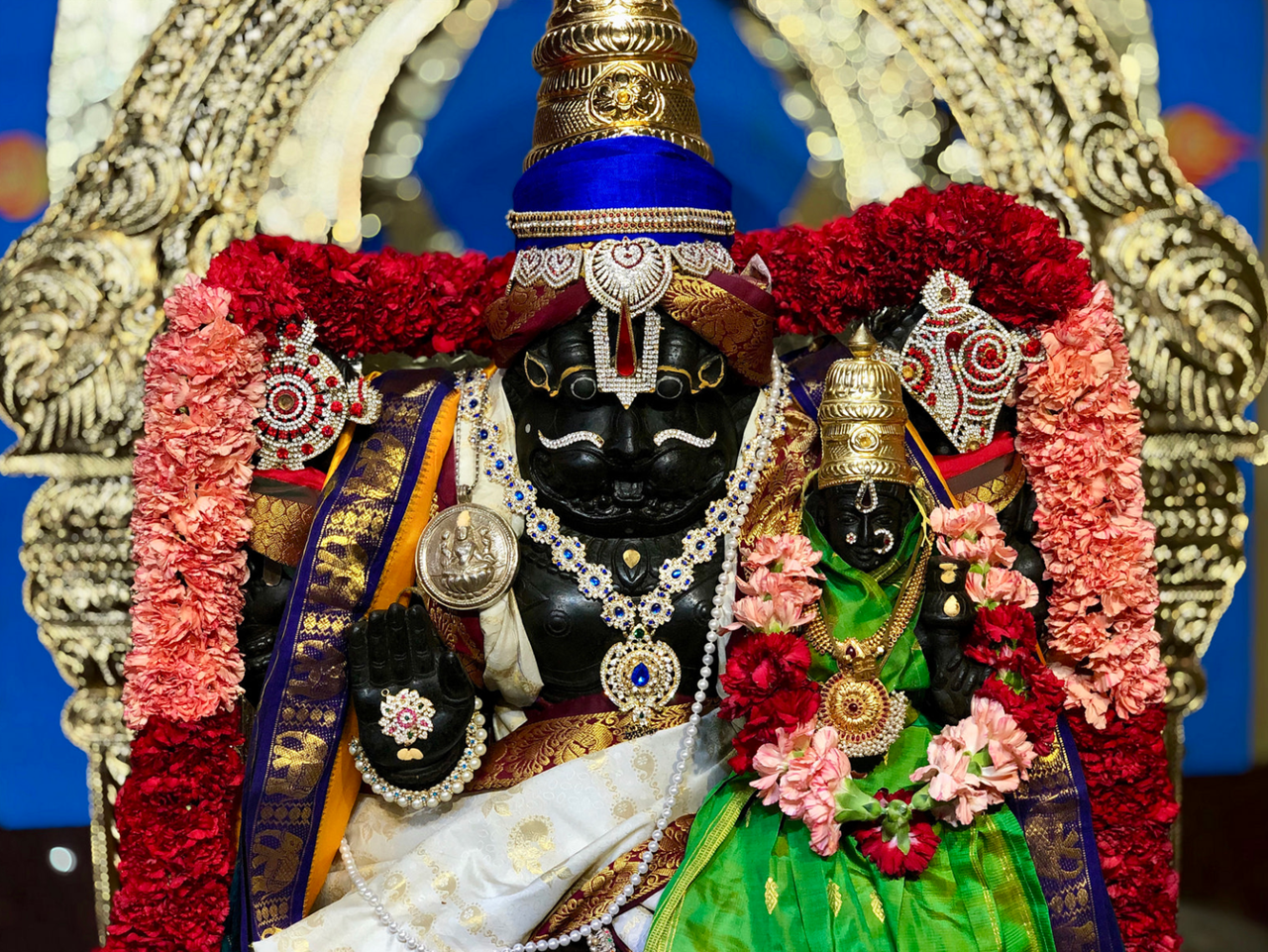 Picture Of Sri Lakshmi Narasimha Swamy Kalasha Puja - Tradition - HD Wallpaper 