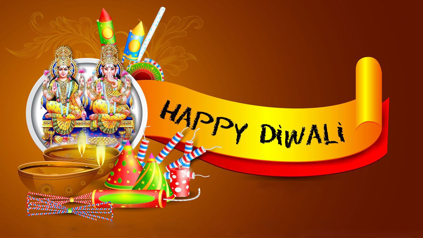 Diwali Laxmi Ganesh Images Free Download - Happy Diwali Hd Pics Download - HD Wallpaper 