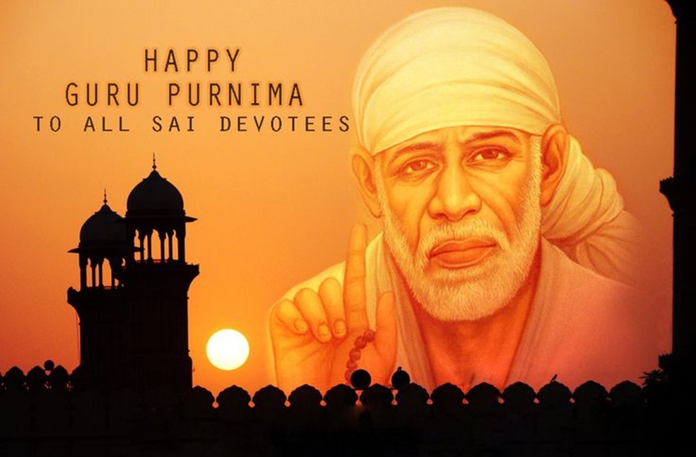 Guru Purnima Images - Shirdi Sai Baba Jayanti - 985x647 Wallpaper -  