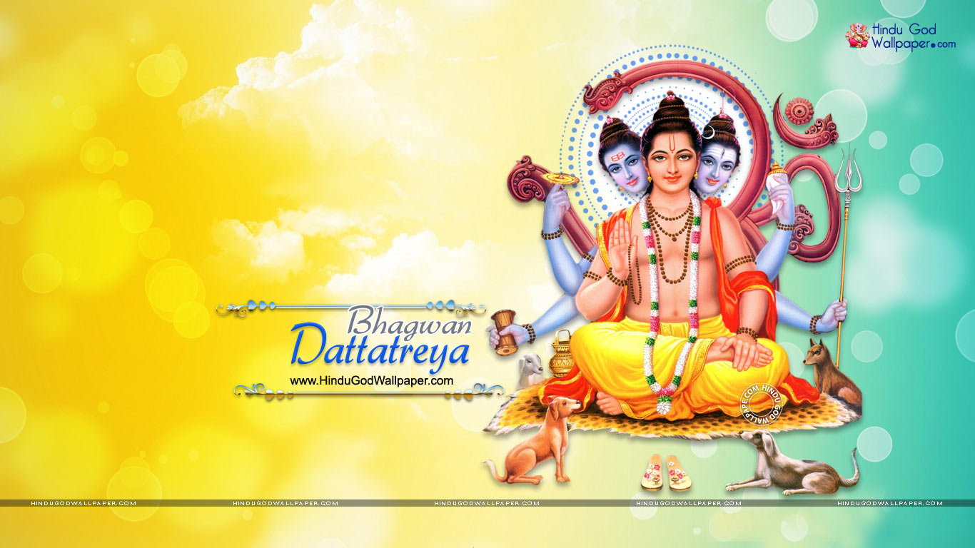 Bhagwan Dattatreya Hd - Guru Dattatreya Hd - 1366x768 Wallpaper 
