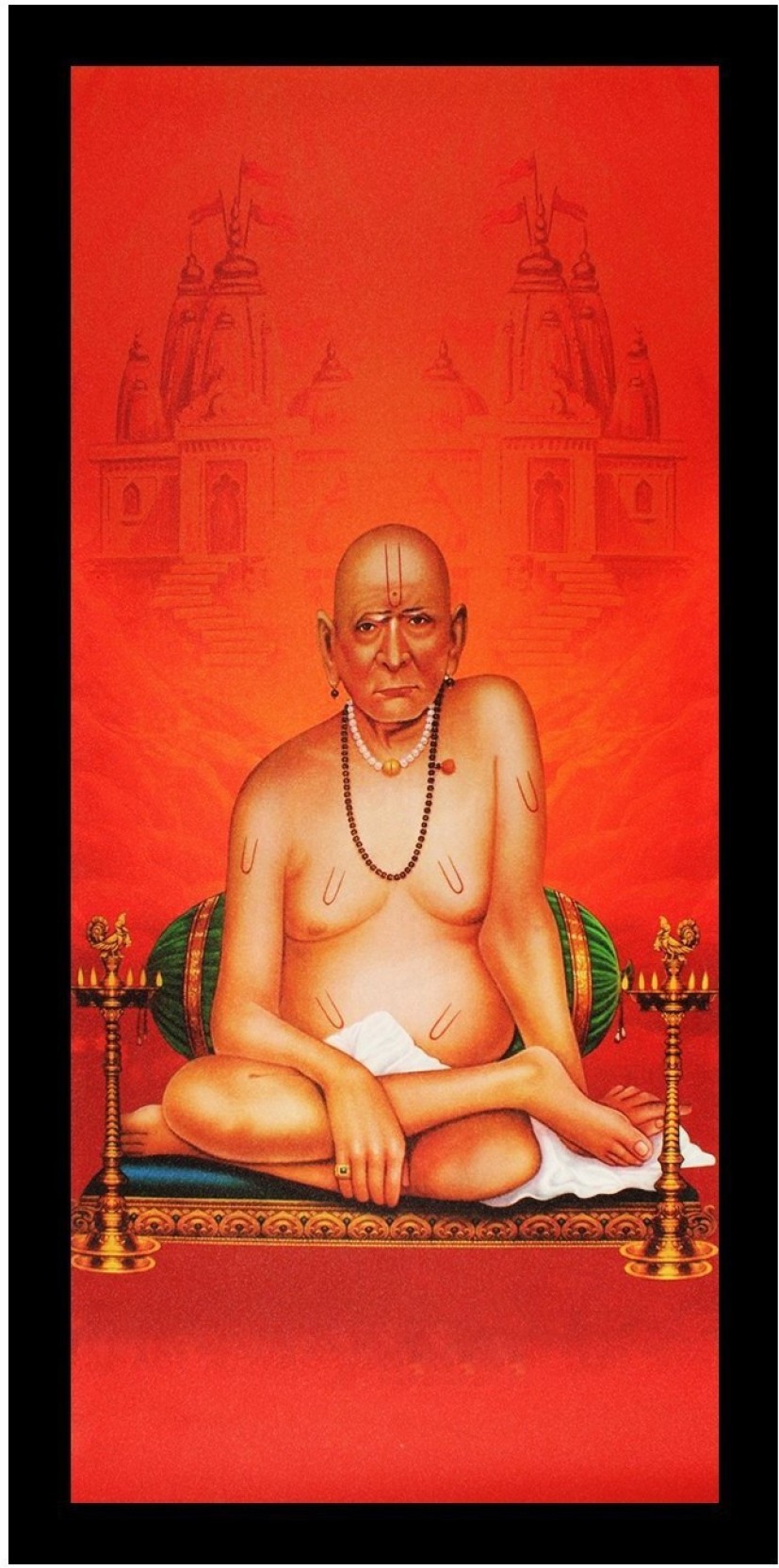Full Hd Swami Samarth - 827x1664 Wallpaper 