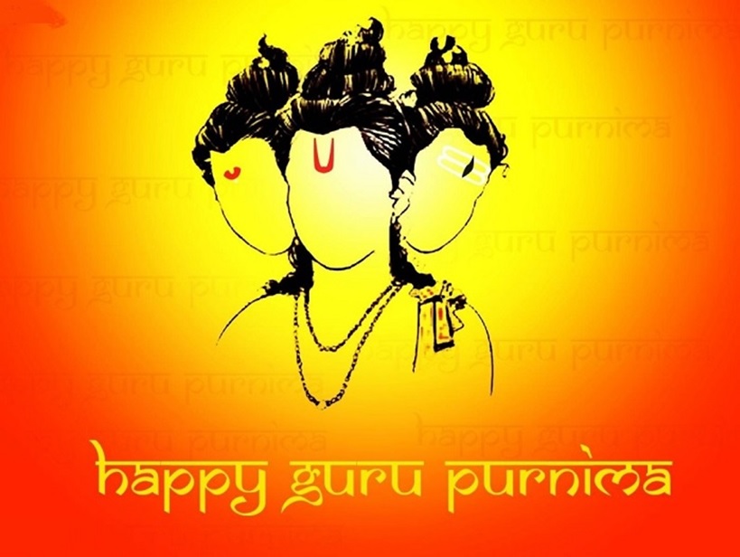 Guru Purnima Wallpaper In Hindi - Guru Purnima - HD Wallpaper 