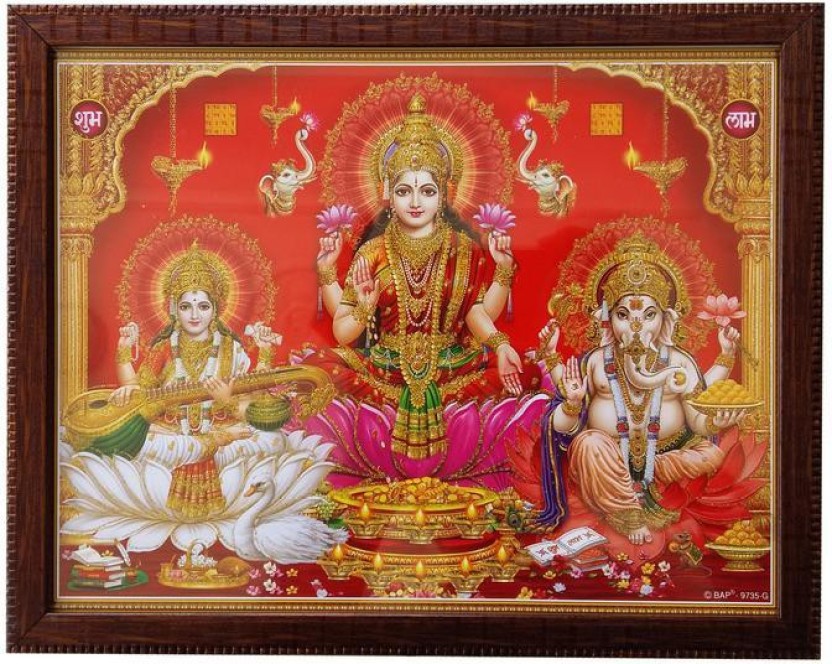 Goddess Lakshmi - HD Wallpaper 