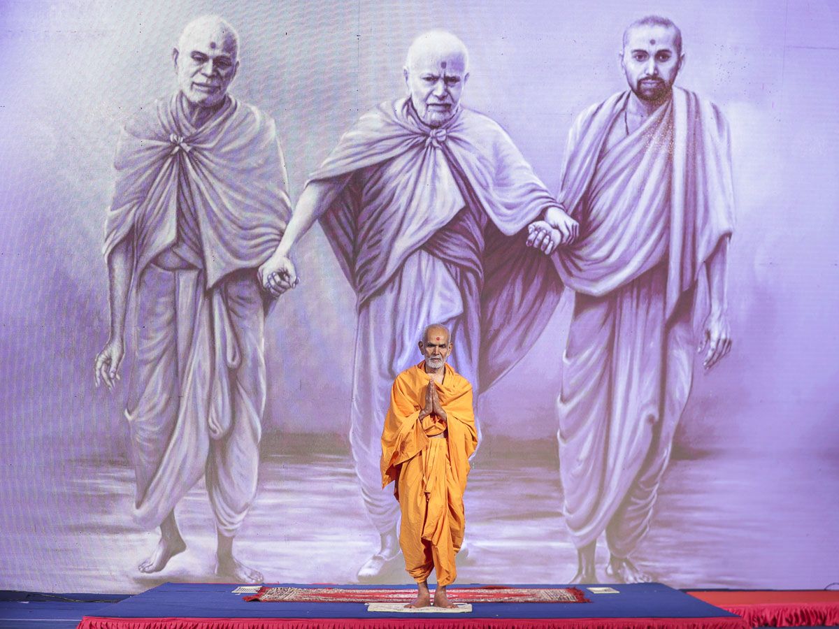 Mahant Swami And Pramukh Swami - HD Wallpaper 