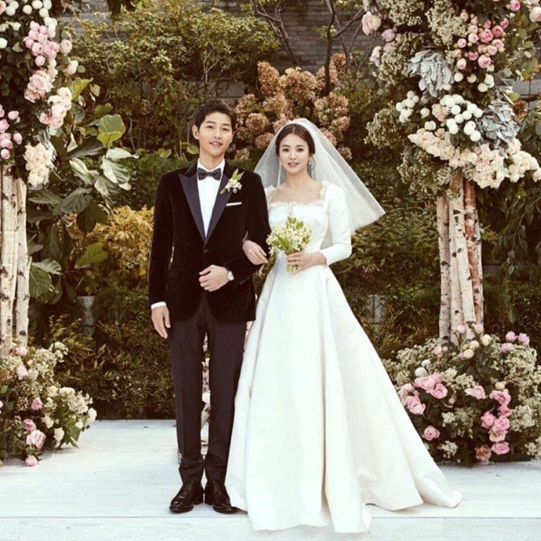 Song Joong Ki And Song Hye Kyo Wedding - HD Wallpaper 