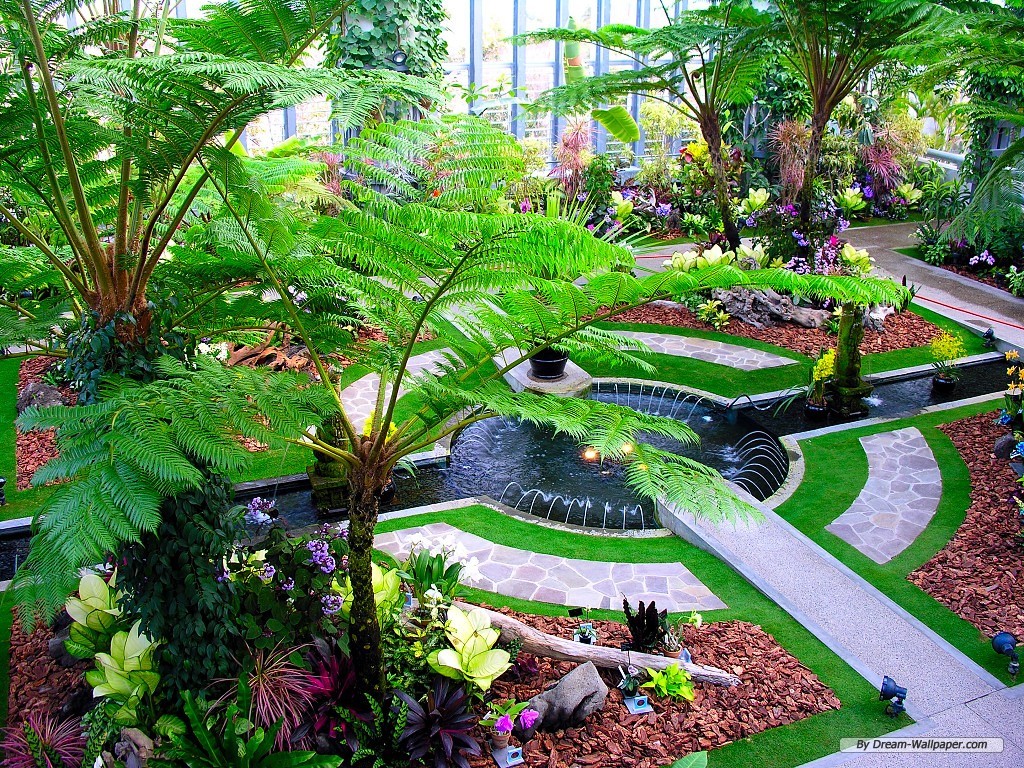 Free Flower Wallpaper - طراحی فضای سبز - HD Wallpaper 