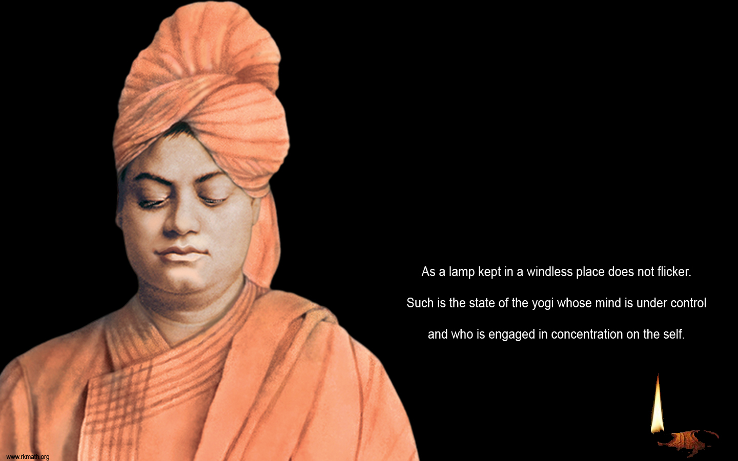 Swami Vivekananda Meditation Quotes - HD Wallpaper 