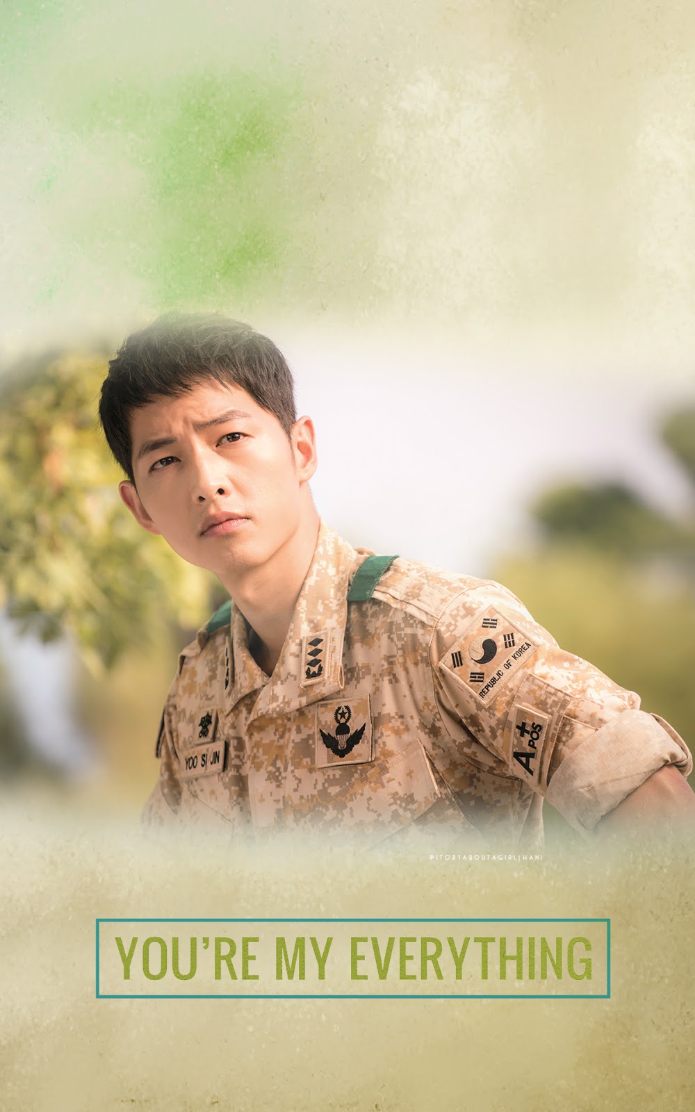 Descendants Of The Sun Wallpaper - Song Joong Ki Descendants Of The Sun - HD Wallpaper 