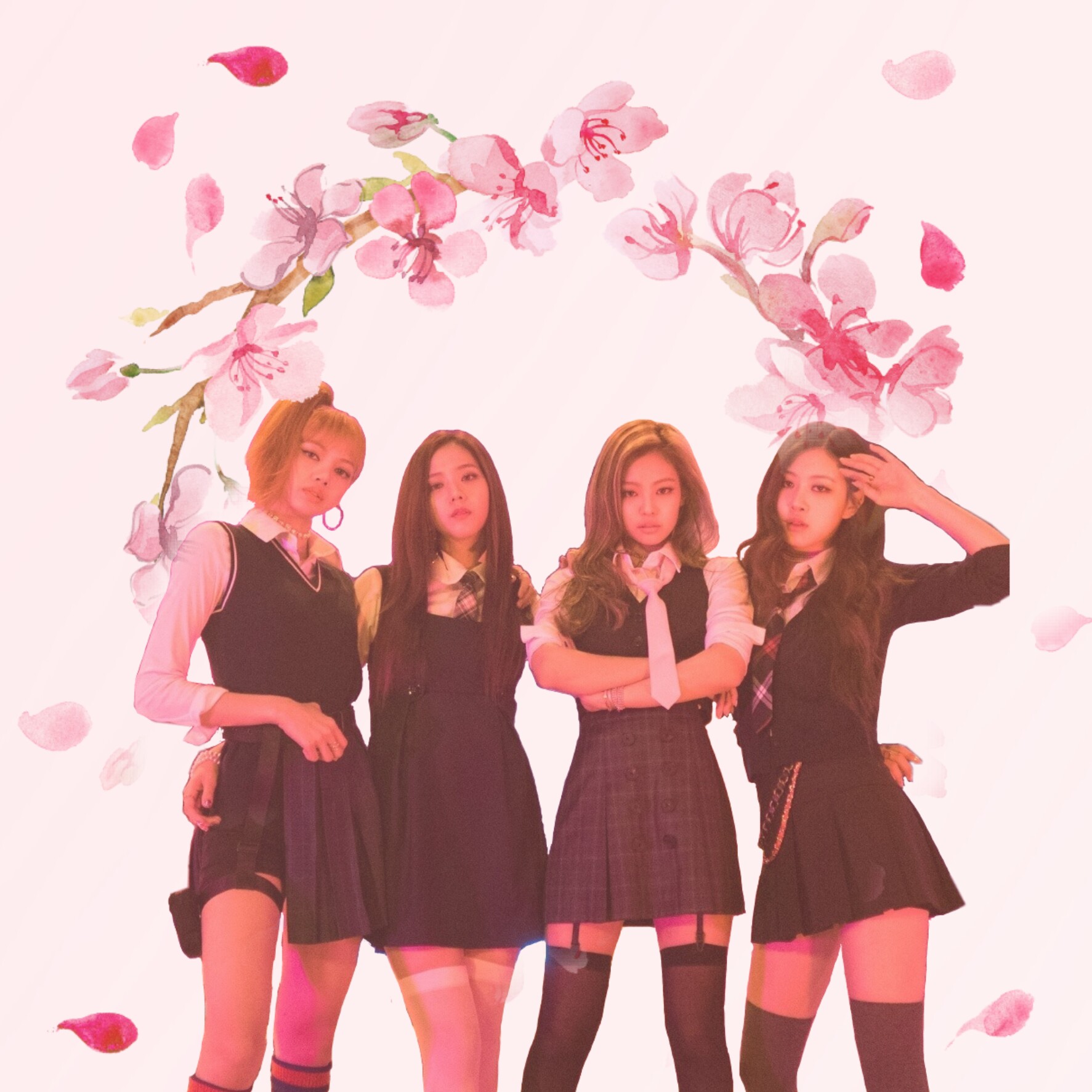 #kpop #pink #cute #blackpink #wallpaper #papeldeparede - Imagens