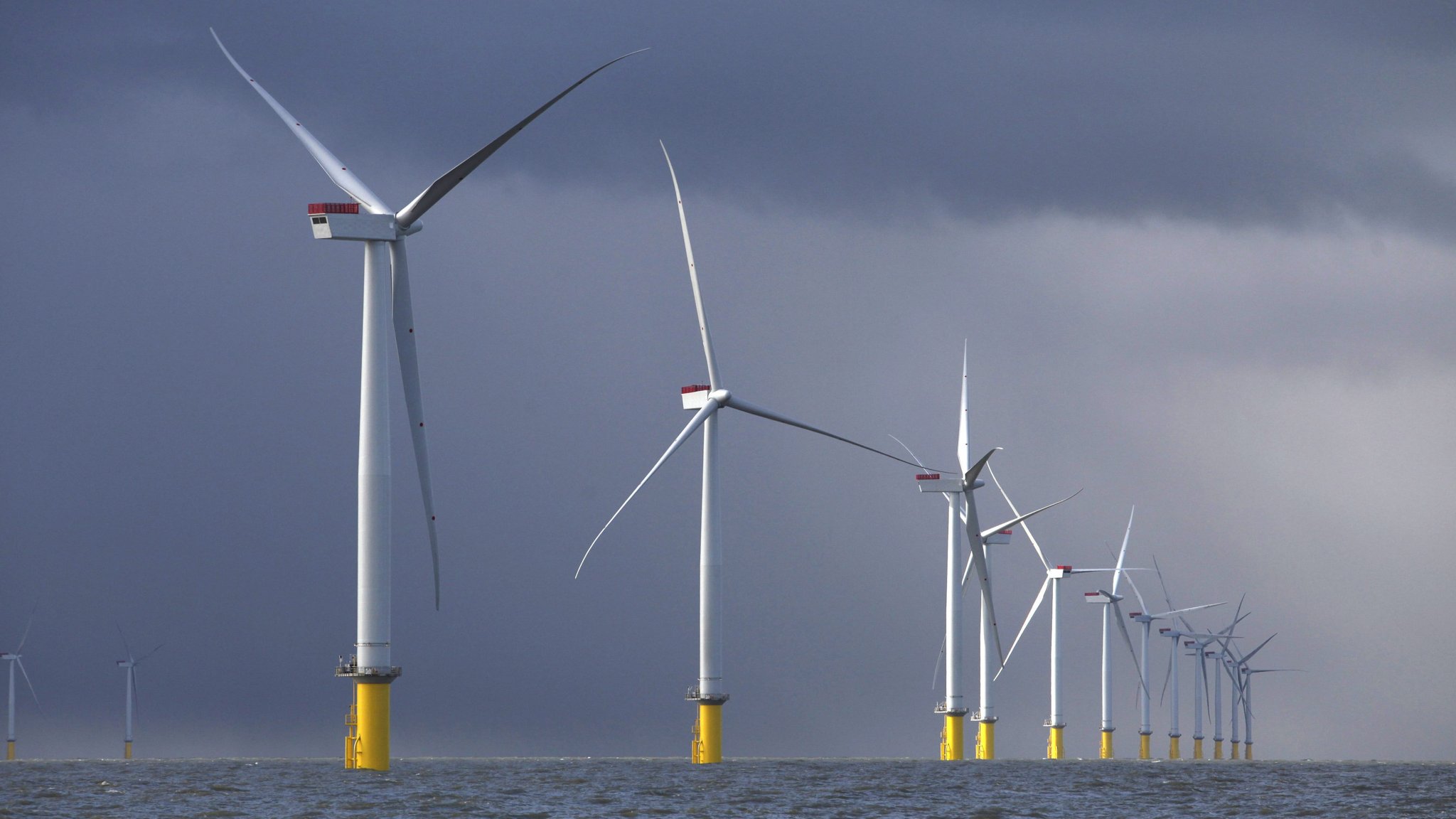 Wind Farm - HD Wallpaper 