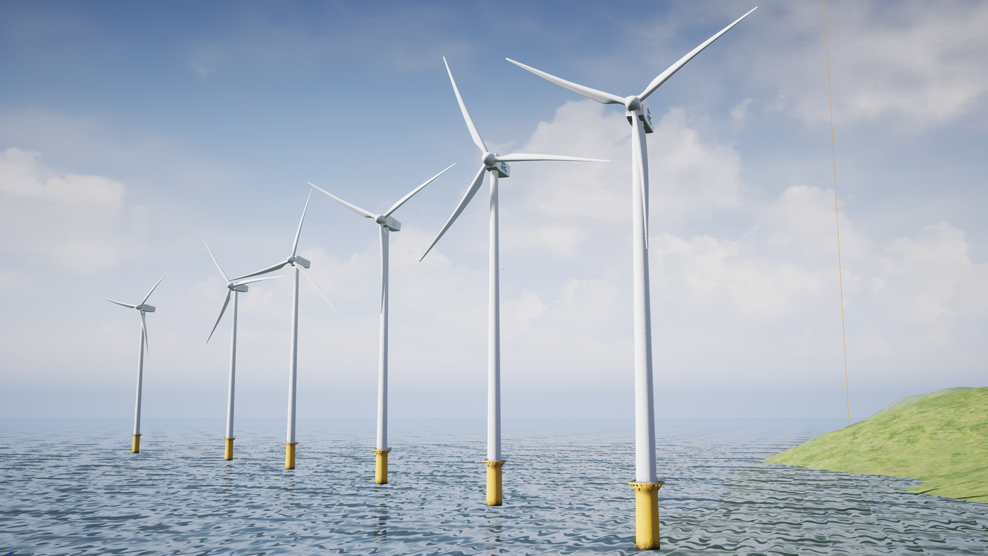 Wind Farm - HD Wallpaper 