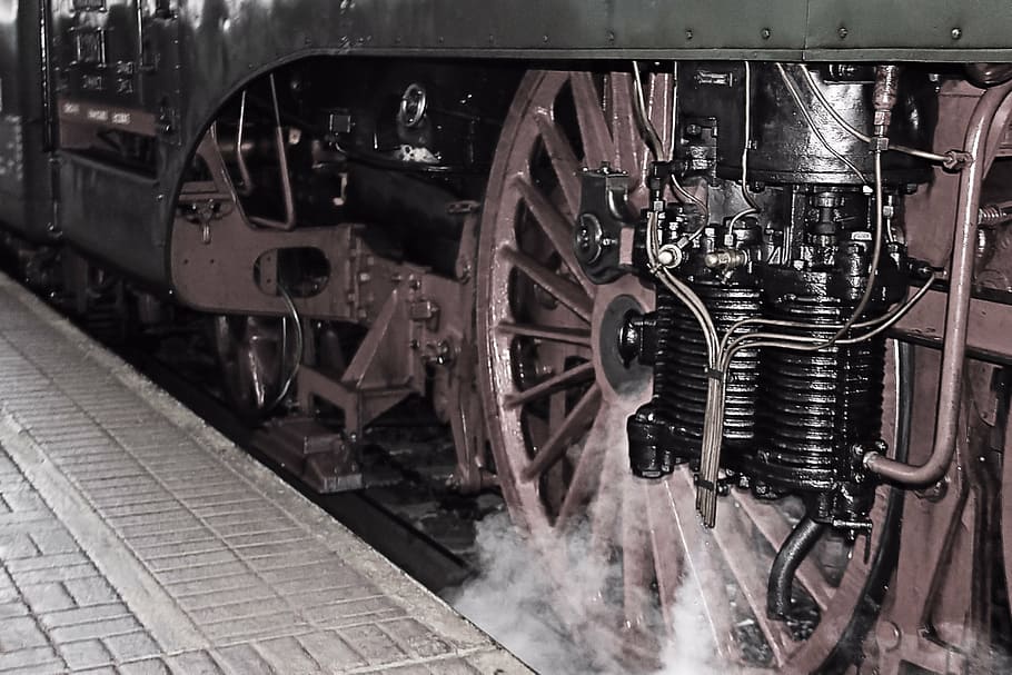 Blackjack, Drive Wheels, Schnellfahrtlock, Dr 18 201, - Railway - HD Wallpaper 