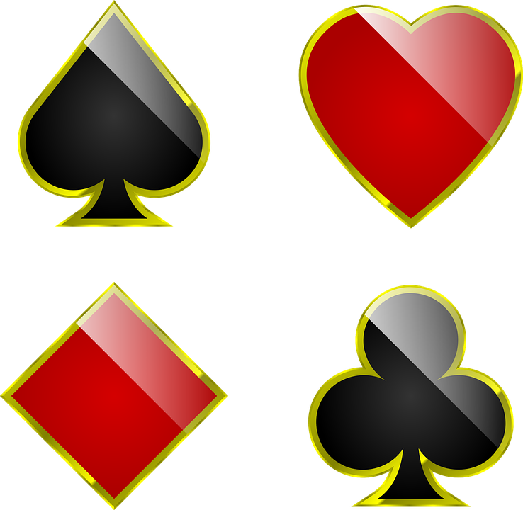 Playing Cards Suits Png - HD Wallpaper 