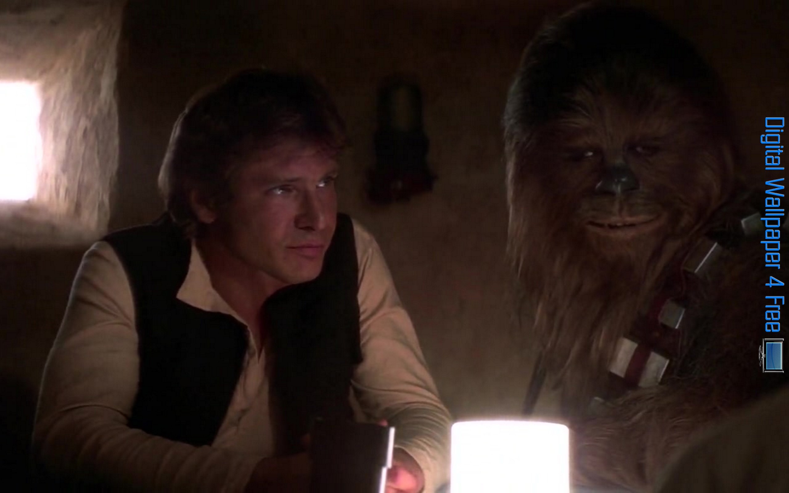 Mos Eisley Cantina Han Solo - HD Wallpaper 
