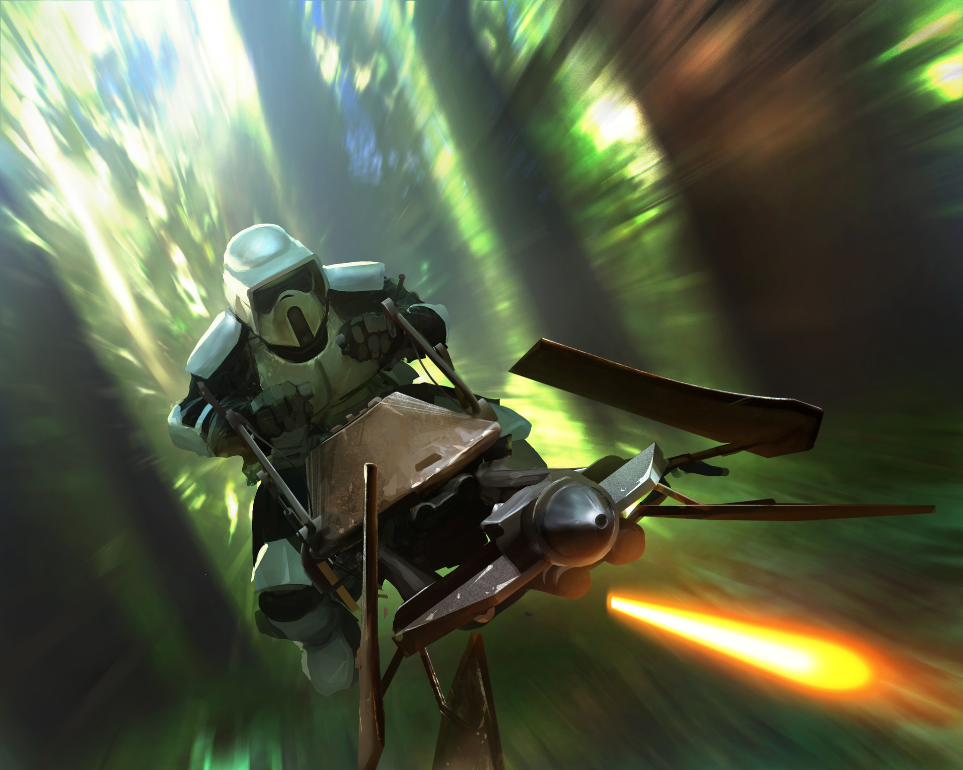 Star Wars Fantasy Flight Scout Trooper - HD Wallpaper 