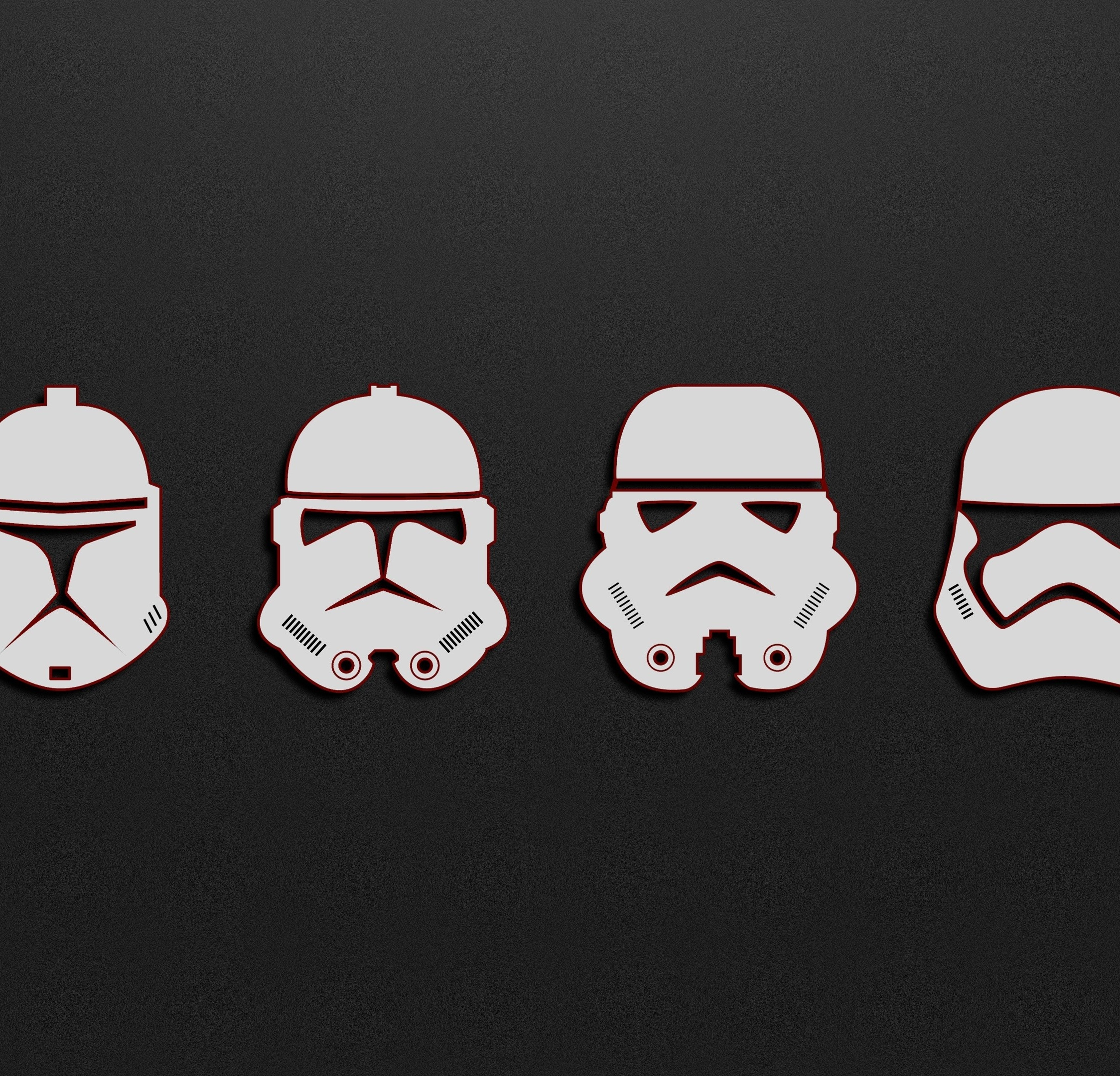 Minimal, Soldiers, Stormtrooper, Star Wars, Wallpaper - Star Wars - HD Wallpaper 